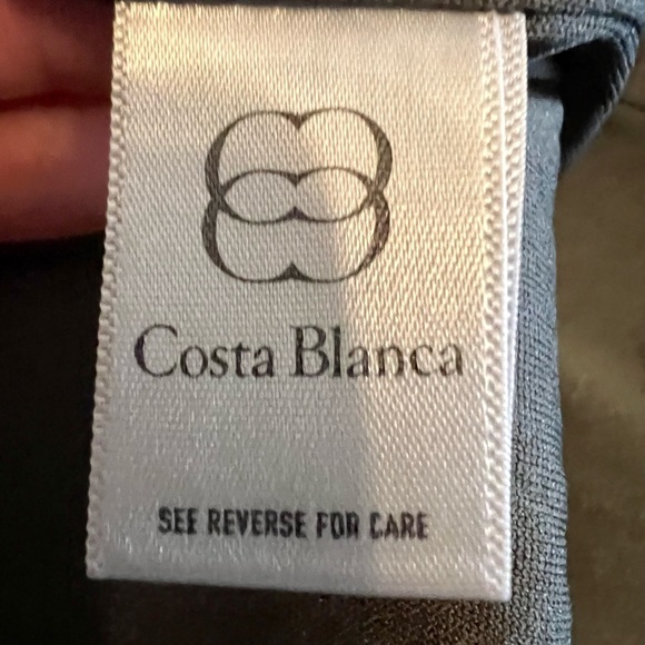 Costa Banka Anthropology, Sleeveless Dress, size medium, cream and gray - Picture 7 of 9